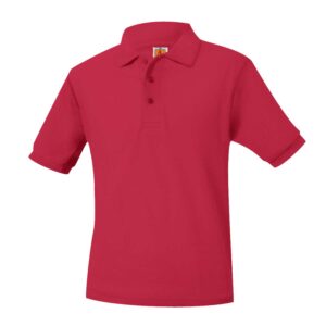 POLO- Pique Knit Polo S/s  sleeve- no Logo -Unisex-ADULT