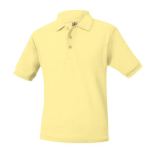 Knit Pique-POLO- Short sleeve -YOUTH -Unisex - no Logo